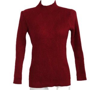 Ladies Sweater very thick color red